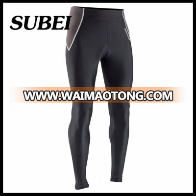 Design your own logo mens compression running tights