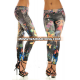 Jeans digital print ladies tights leggings for women